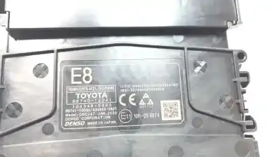 Pezzo di ricambio per auto di seconda mano modulo elettronico per toyota corolla (e21) hybrid active riferimenti oem iam 8674012041  1043486890