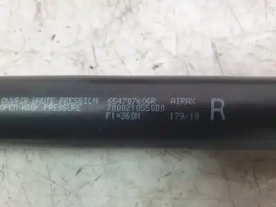 Автозапчастина б/у амортизатор капота для renault megane iv fastback (b9a/m/n_) 1.3 tce 140 (b9nb) посилання на oem iam 654707606r  