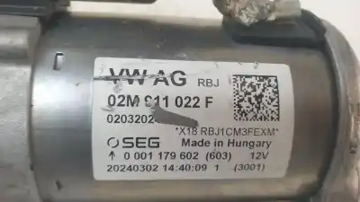 Автозапчастина б/у двигун запускається для seat leon (5f1) 1.5 tsi посилання на oem iam 02m911022f arf450501 
