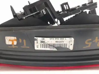 Автозапчасти б/у внутренний левый задний фонарь за seat leon (5f1) 1.5 tsi ссылки oem iam 5f0945093l  