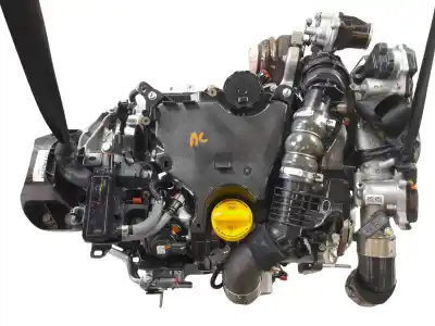 Автозапчастина б/у двигун комплект для renault megane iv fastback (b9a/m/n_) 1.5 dci 110 (b9a3) посилання на oem iam k9k876  