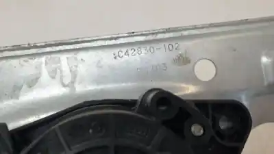 Second-hand car spare part passenger side right window regulator for renault megane iv fastback (b9a/m/n_) 1.5 dci 110 (b9a3) oem iam references 807206746r  