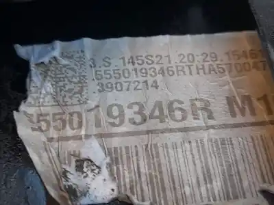 Автозапчастина б/у задня вісь для renault megane iv fastback (b9a/m/n_) 1.5 dci 110 (b9a3) посилання на oem iam 555018584r  