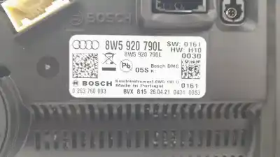 Автозапчастина б/у панель інструментів для audi a4 b9 (8w2, 8wc) 2.0 tdi посилання на oem iam 8w5920740  