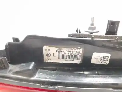 Pezzo di ricambio per auto di seconda mano luce di coda interna sinistra per renault clio v (b7_) 1.0 lpg (b7mt) riferimenti oem iam 265551147r  