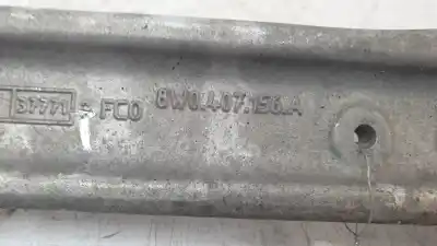 Автозапчастина б/у передній лівий нижний рычаг підвіски для audi a4 b9 (8w2, 8wc) 2.0 tdi посилання на oem iam 8w0407156a  