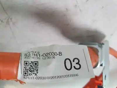 Peça sobressalente para automóvel em segunda mão fio por toyota corolla (e21) hybrid active referências oem iam 821h102030b  