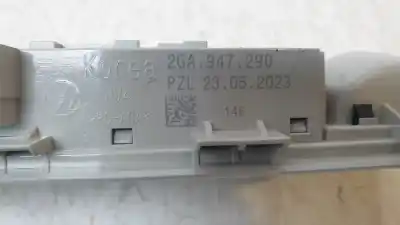 Автозапчастина б/у внутрішне світло для volkswagen t-cross (c11) 1.0 tsi посилання на oem iam 2ga947290   Автозапчастина б/у внутрішне світло для volkswagen t-cross (c11) 1.0 tsi посилання на oem iam 2ga947290