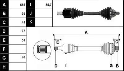 Автозапчастина б/у передня ліва трансмісія для volkswagen t-roc (a11, d11) 2.0 tdi посилання на oem iam 5q0407271cr v1322  Автозапчастина б/у передня ліва трансмісія для volkswagen t-roc (a11, d11) 2.0 tdi посилання на oem iam 5q0407271cr v1322