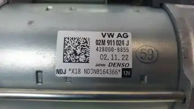 Автозапчастина б/у двигун запускається для volkswagen t-cross (c11) 1.0 tsi посилання на oem iam 02m911024j arf450501 