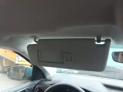 Peça sobressalente para automóvel em segunda mão pára-sol esquerdo por volkswagen t-cross (c11) 1.0 tsi referências oem iam 5g0857551aj