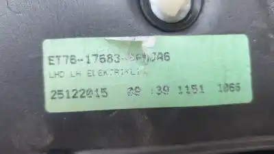 Peça sobressalente para automóvel em segunda mão espelho retrovisor esquerdo por ford transit courier (c4a) transit courier referências oem iam et7617683fb5ja6 1051060012 fd9367214 