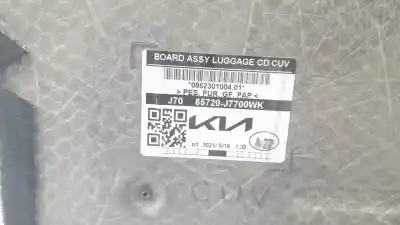 Автозапчасти б/у обивка багажника за kia xceed (cd) 1.0 t-gdi ссылки oem iam 85720j7700wk  