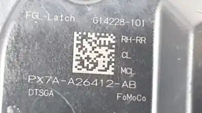 Автозапчасти б/у замок задней правой двери за ford focus iv (hn) 1.0 ecoboost mhev ссылки oem iam px7aa26412ab  