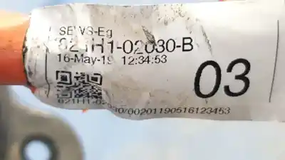 Second-hand car spare part wire for toyota corolla (e21) hybrid active oem iam references 821h102030b  