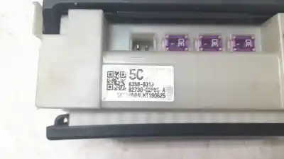 Second-hand car spare part fuse box unit for toyota corolla (e21) hybrid active oem iam references 8922102710  