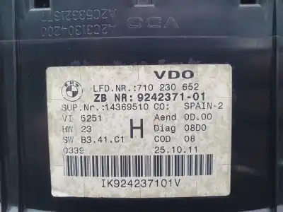 Peça sobressalente para automóvel em segunda mão quadrante por bmw x1 (e84) sdrive 18 d referências oem iam 62109316127  