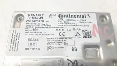 Second-hand car spare part gps navigation system for dacia spring electric business oem iam references 2591a7327r  