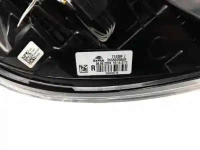 Peça sobressalente para automóvel em segunda mão farolim traseiro direito por renault clio v  referências oem iam 265502066r  
