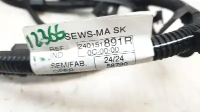 Second-hand car spare part wire for renault clio v  oem iam references 240151891r  