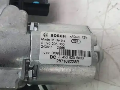 Second-hand car spare part rear windshield wiper motor for renault clio v  oem iam references 287109280r  