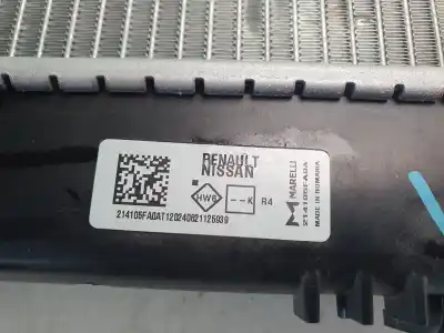 Second-hand car spare part water radiator for renault clio v  oem iam references 214105fa0a 550038 