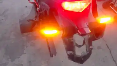 Peça sobressalente para automóvel em segunda mão farolim traseiro esquerdo por ktm super adventure 1290 super adventure referências oem iam 60314025000