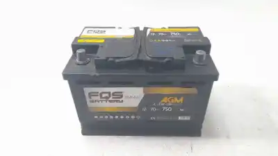 Second-hand car spare part BATTERY for CITROEN C4 PICASSO II 1.6 BLUEHDI 120 OEM IAM references FQS70AGM0  