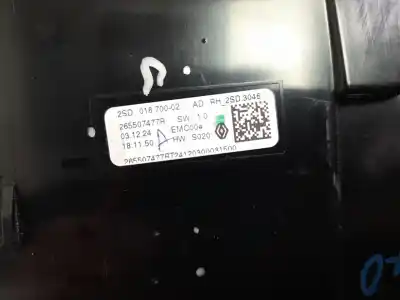 Second-hand car spare part interior rear right light for renault rafale rafale oem iam references 265507477r  