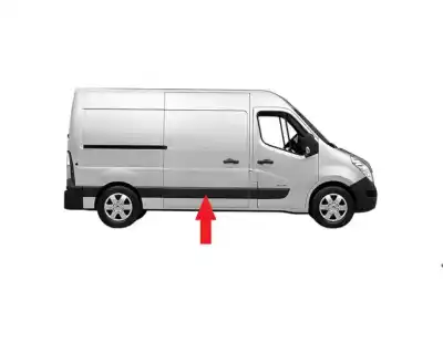 Pezzo di ricambio per auto di seconda mano MODANATURA per RENAULT MASTER KASTEN Riferimenti OEM IAM 93197640  