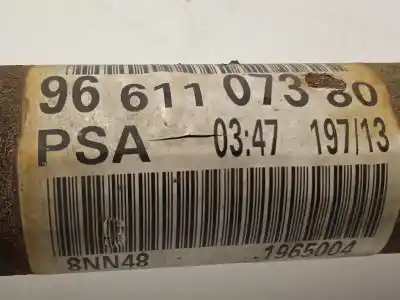 Автозапчастина б/у передня ліва трансмісія для peugeot 308 sw ii (lc_, lj_, lr_, lx_, l4_) 1.6 hdi / bluehdi 115 (lcbhxm lcbhxt) посилання на oem iam 9661107380 3272pz 8nn48