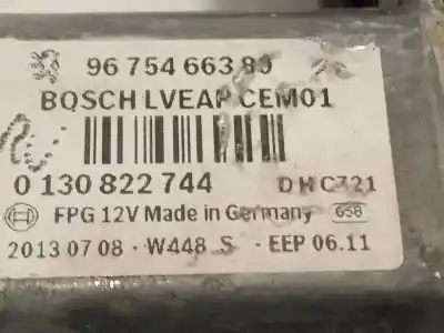 Автозапчастина б/у регулятор скла заднього правого для peugeot 308 sw ii (lc_, lj_, lr_, lx_, l4_) 1.6 hdi / bluehdi 115 (lcbhxm lcbhxt) посилання на oem iam 9675462980 9675466380 0130822744