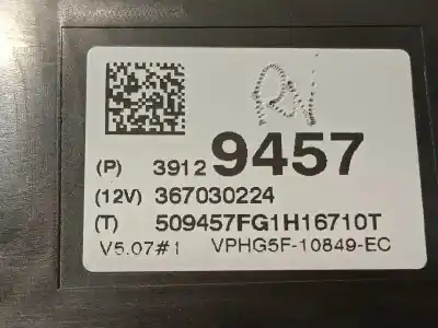 Second-hand car spare part dashboard for opel corsa d (s07) 1.4 (l08 l68) oem iam references 39129457 367030224 