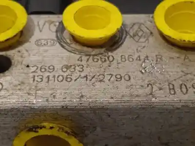 Recambio de automóvil de segunda mano de abs para dacia sandero laureate referencias oem iam 476608644r 269633 0265956035