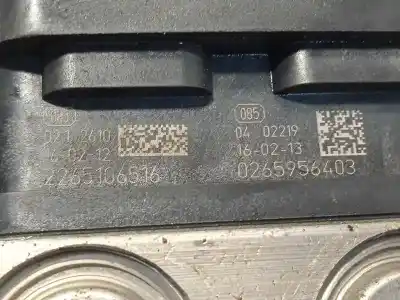 Recambio de automóvil de segunda mano de abs para dacia sandero stepway referencias oem iam 476601203r 269722 0265956403