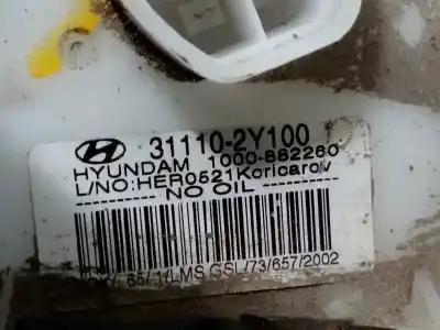 Tweedehands auto-onderdeel benzine pomp voor hyundai ix35 2.0 cat oem iam-referenties 311102y000 1000882260 