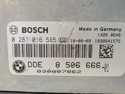 Автозапчасти б/у блок управления двигателем за mini mini (r56) cooper d ссылки oem iam 8506666 0281016585 13618506666