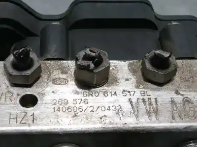 Автозапчастина б/у абс для seat ibiza (6j5) fr посилання на oem iam 6r0614517bl 269576 