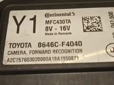 Second-hand car spare part electronic module for toyota c-hr (_x1_) 1.8 hybrid (zyx10_, zyx11_) oem iam references 8646cf4040 a2c757603020 