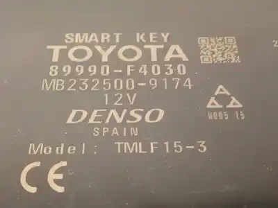 Автозапчастина б/у електронний модуль для toyota c-hr (_x1_) 1.8 hybrid (zyx10_, zyx11_) посилання на oem iam 89990f4030 mb2325009174 