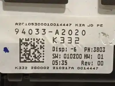 Peça sobressalente para automóvel em segunda mão quadrante por kia pro cee´d (jd) 1.4 crdi 90 referências oem iam 94033a2020  