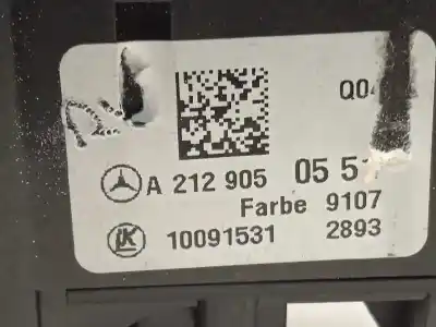 Recambio de automóvil de segunda mano de mando luces para mercedes clase a (w176) a 45 amg 4-matic edition 1 (176.052) referencias oem iam a2129050551 2129050551 a21290505519107