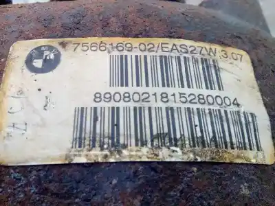 Pezzo di ricambio per auto di seconda mano differenziale posteriore per bmw serie 1 berlina (e81/e87) 118d riferimenti oem iam 7566169 33107566169 
