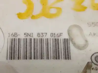Peça sobressalente para automóvel em segunda mão fechadura da porta dianteira direita por seat ibiza (6j5) reference referências oem iam 5n1837016f  