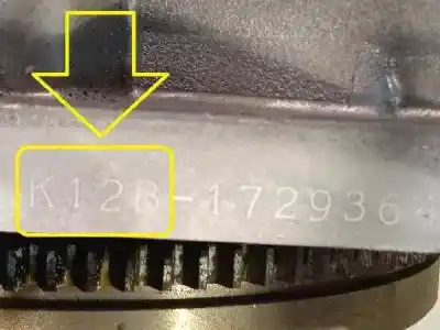 Piesă de schimb auto la mâna a doua motor complet pentru suzuki swift azg (nz) glx referințe oem iam k12b  