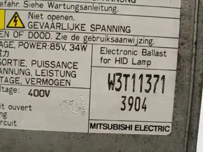 Pezzo di ricambio per auto di seconda mano centralina fari xenon per mazda 3 berlina (bk) 2.0 sportive riferimenti oem iam w3t11371 d391510h3 