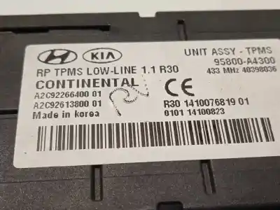 Recambio de automóvil de segunda mano de modulo electronico para kia carens ( ) 1.7 crdi cat referencias oem iam 95800a4300 a2c9226640001 