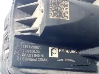 Автозапчастина б/у клапан egr для peugeot partner kombi confort посилання на oem iam 9802194080 70215626 