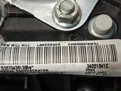 Автозапчастина б/у передня ліва подушка безопасности для land rover range rover (lm) 3.6 td v8 посилання на oem iam ehm500870wqj 7h42043c88db8wqj 