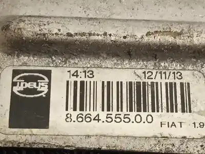 Second-hand car spare part intercooler for opel combo furgoneta/monovolumen (x12) 1.3 cdti (b05) oem iam references 866455500  